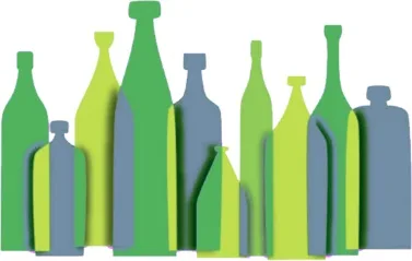 CURBSIDE & DROP-OFF GLASS Recycling