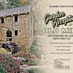 old mill volunteer reception flyer