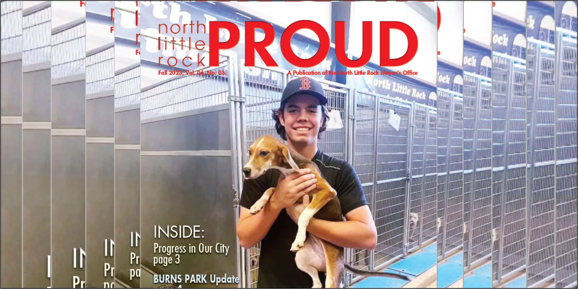 image of PROUD with boy and dog