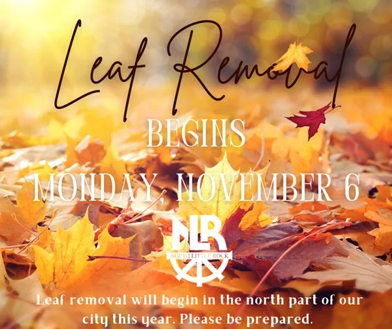 Leaf Removal Begins November 6 in NLR
