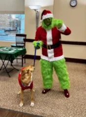 image of grinch and dog