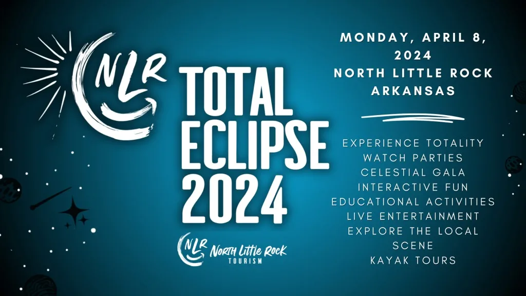 One month to go: 12 ways to experience the 2024 total solar eclipse in North Little Rock