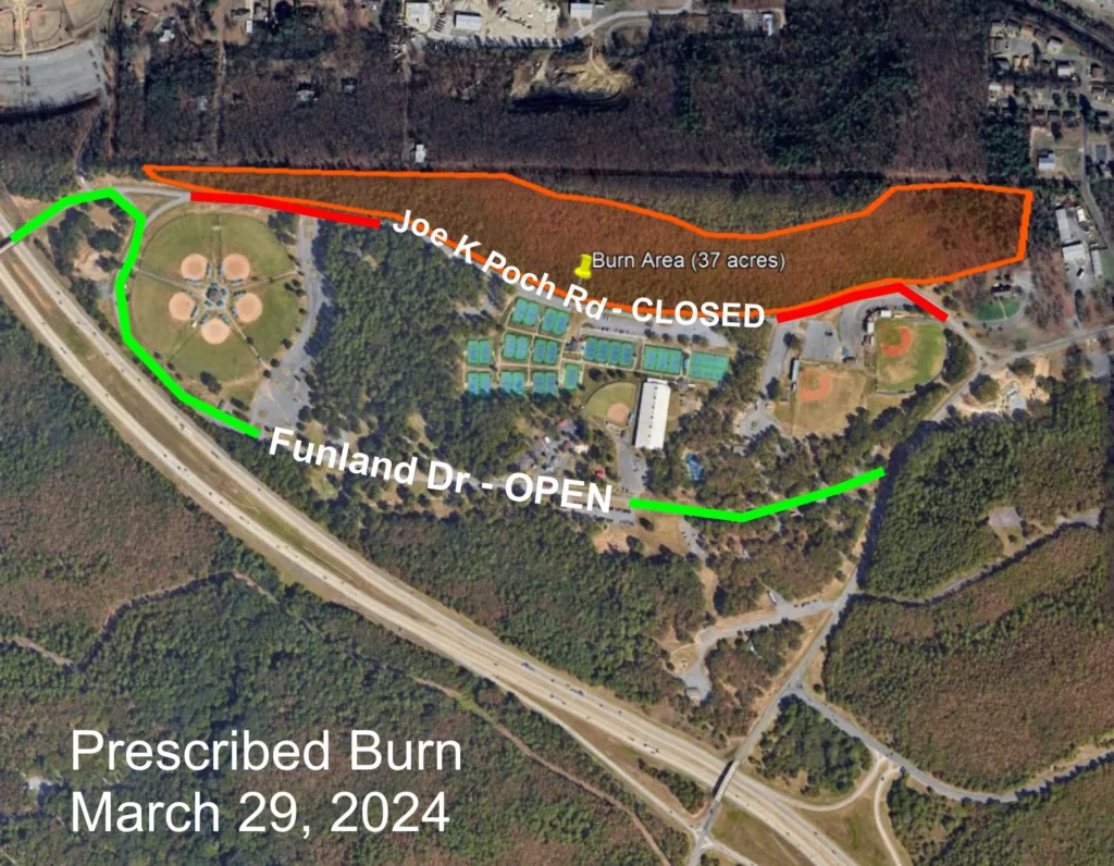 image map of burn area