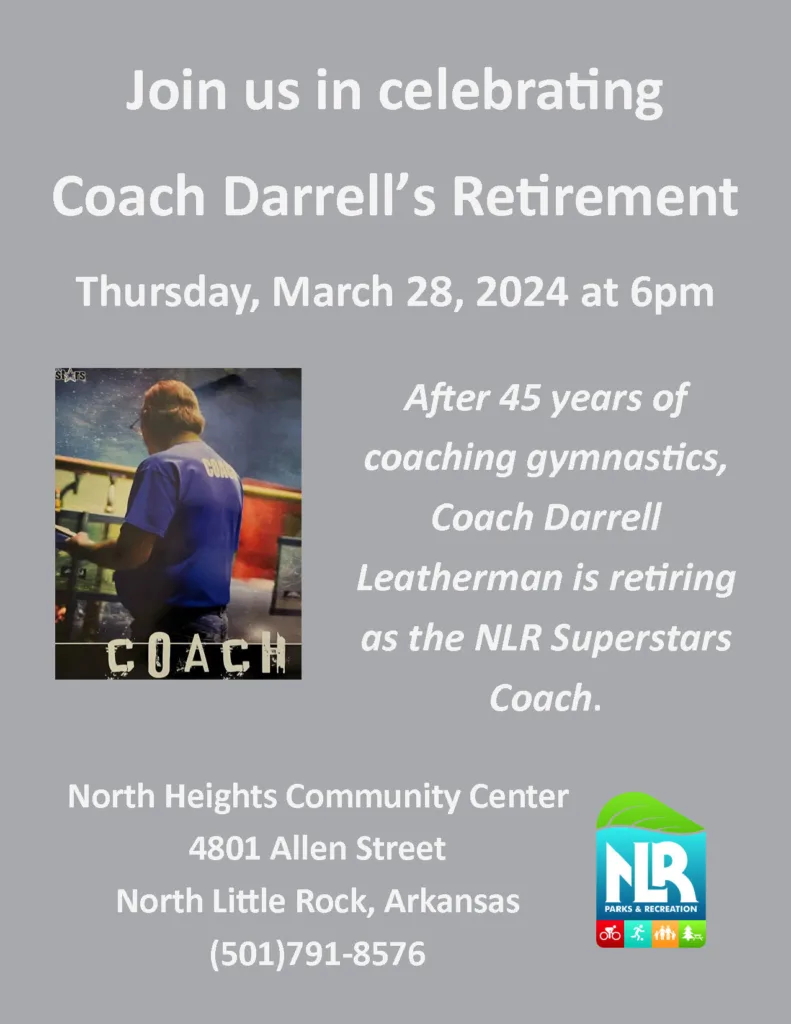 invite for Coach Darrell