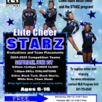 flyer for cheer clinic