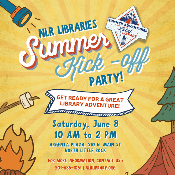 nlr library summer kick off graphic