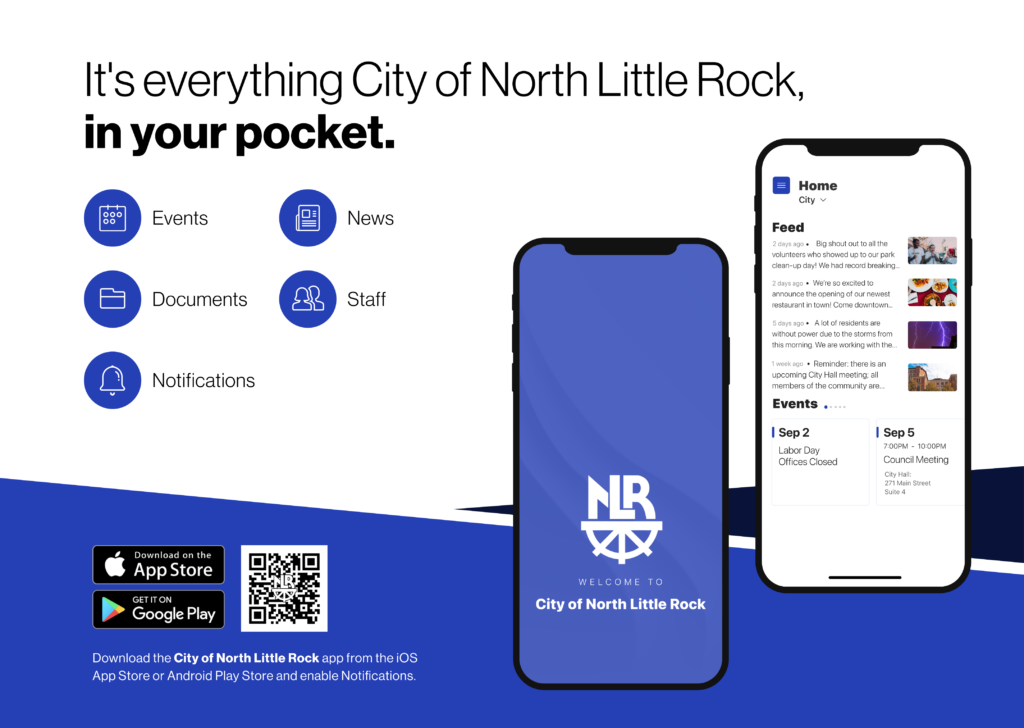 app info flyer