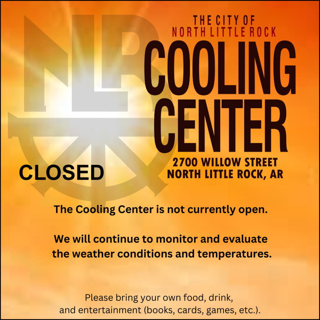 Cooling Center is currently closed.