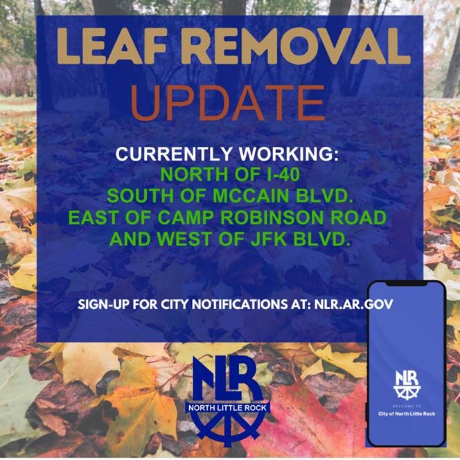 City of North Little Rock Leaf Removal Update - 20260116