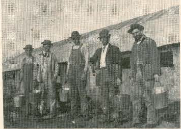 A ragtag group of farmhands.